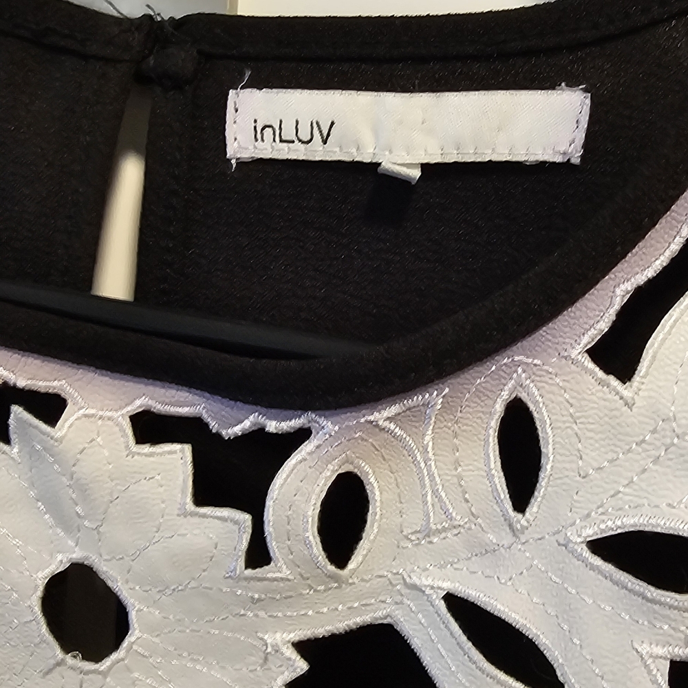 Black InLuv Romper - Picture 2 of 3